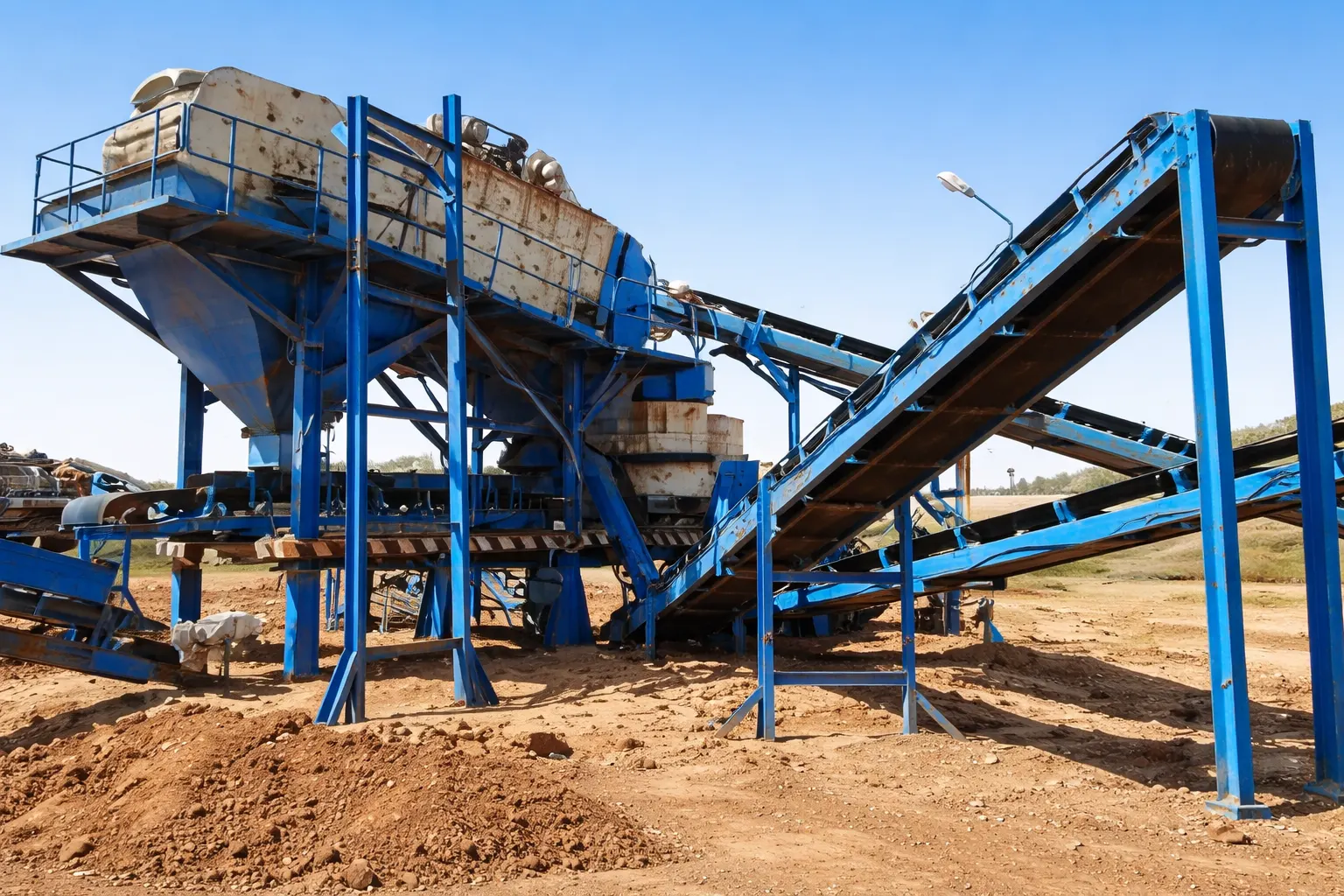 Hammer crusher onsite balancing